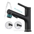 3 Function Matte Black Pull Down Faucet